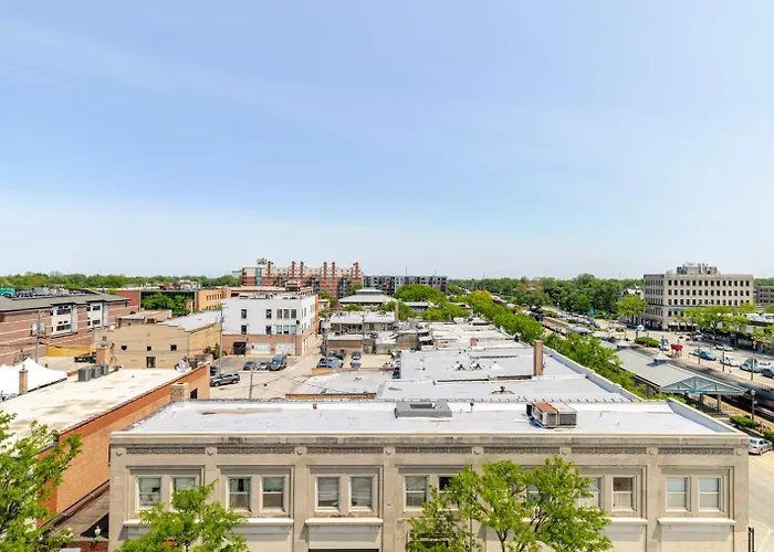 Апартаменты Blueground Elmhurst Pool Nr Elmhurst Art Museum Chi-1265